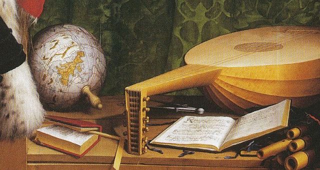 Hans Holbein, The Ambassadors (detail)