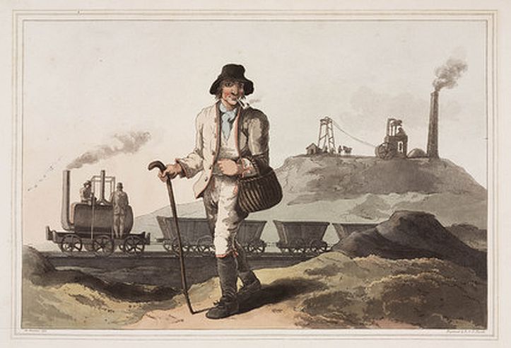 'The Collier', 1814. Havell, Robert