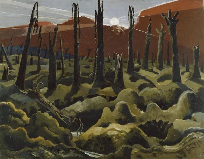 Paul Nash, We Are Making a New World, 1918