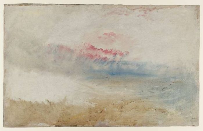 Red Sky over a Beach, c1840-5