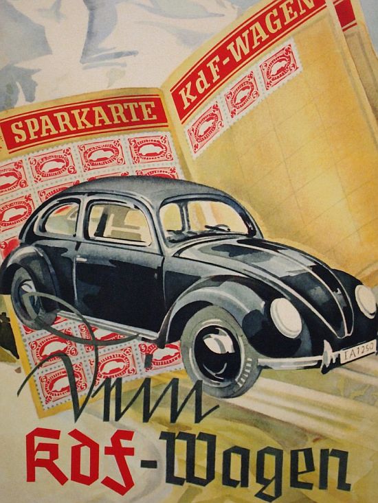 KDF-Wagen sales brochure, from 1938