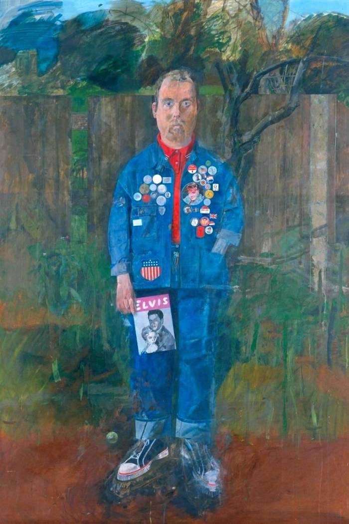 Peter Blake, Self-Portrait with Badges, 1961