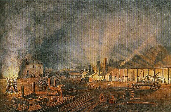 Rolling Mills, Thomas Hornor, c.1817