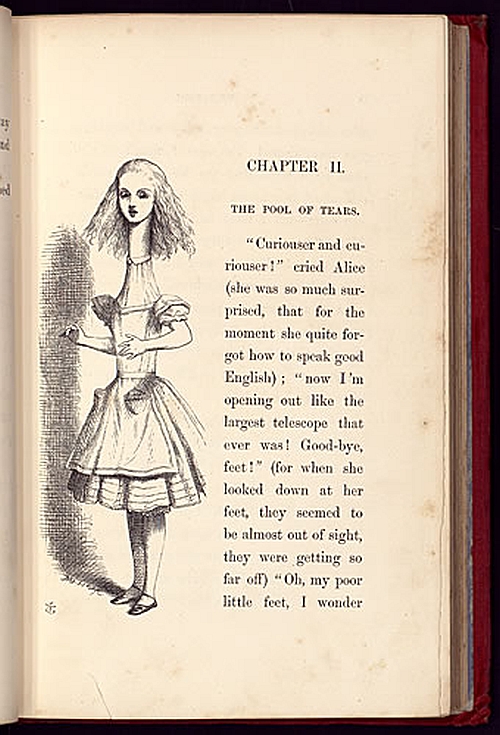 Illustration from Alice's Adventures in Wonderland, John Tenniel, 1865
