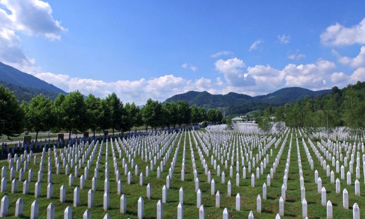 The Srebrenica massacre memorial centre
