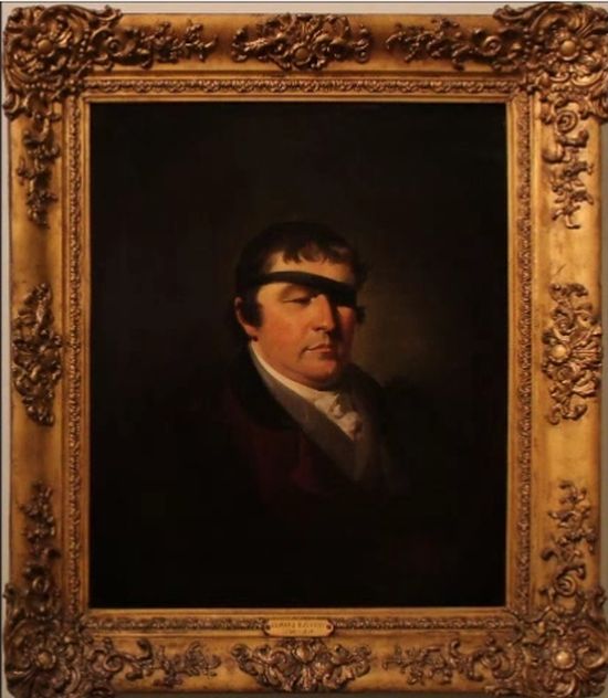 Edward Rushton's portrait painted by Moses Haughton (1773-1849)